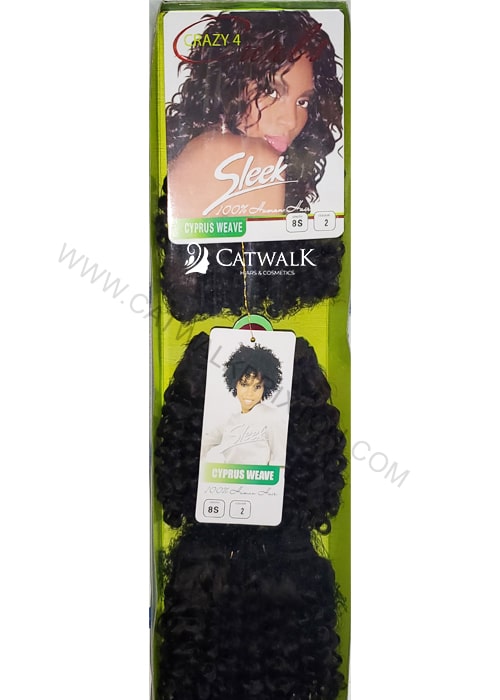 SLEEK | CRAZY 4 CURLS | CYPRUS WEAVE 8" (8 INCHES)