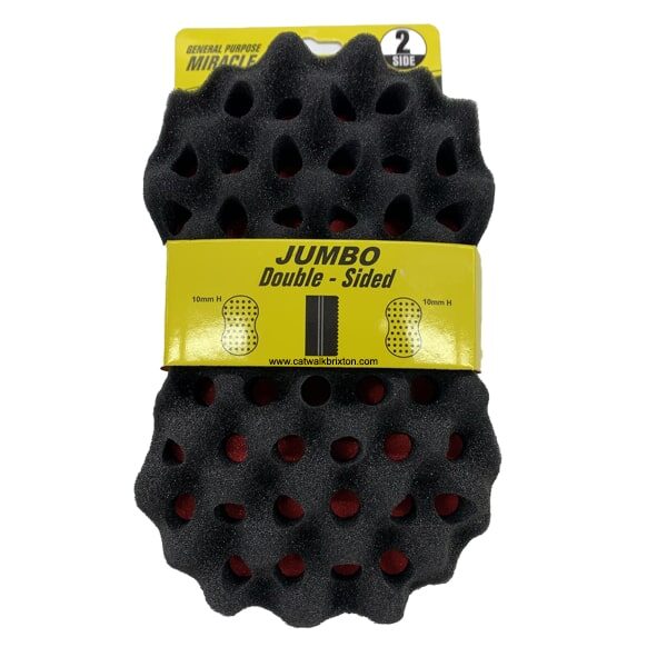 GENERAL PURPOSE MIRACLE JUMBO DOUBLE SIDED HAIR SPONGE