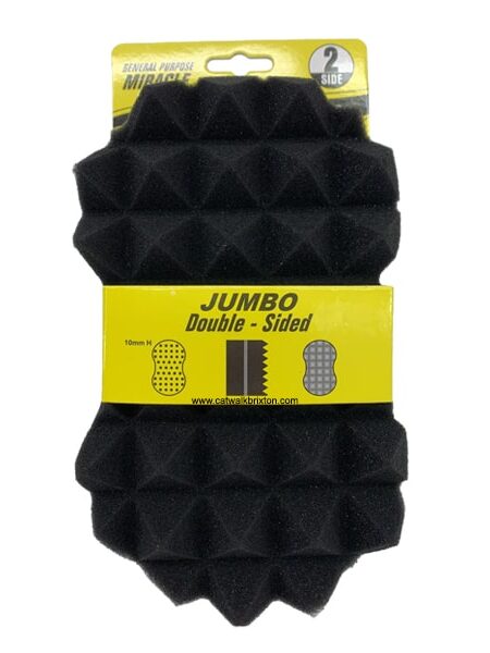 GENERAL PURPOSE MIRACLE JUMBO DOUBLE-SIDED HAIR SPONGE