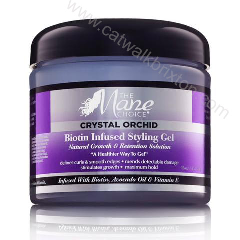 THE MANE CHOICE | CORE | Crystal Orchid Biotin Infused Styling Gel 16 fl.oz