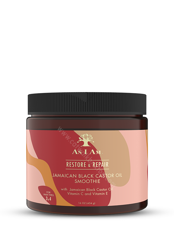 AS I AM | JAMAICAN BLACK CASTOR OIL | Smoothie 454G