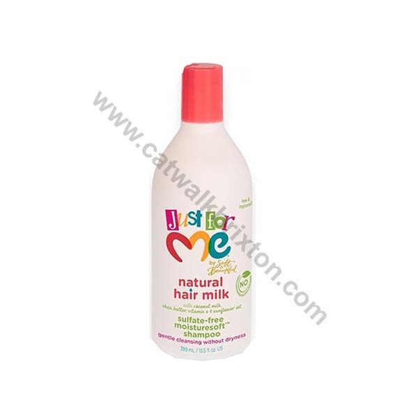 JUST FOR ME | Kids | HAIR MILK SULFATE FREE MOISTURESOFT SHAMPOO 13.5 oz
