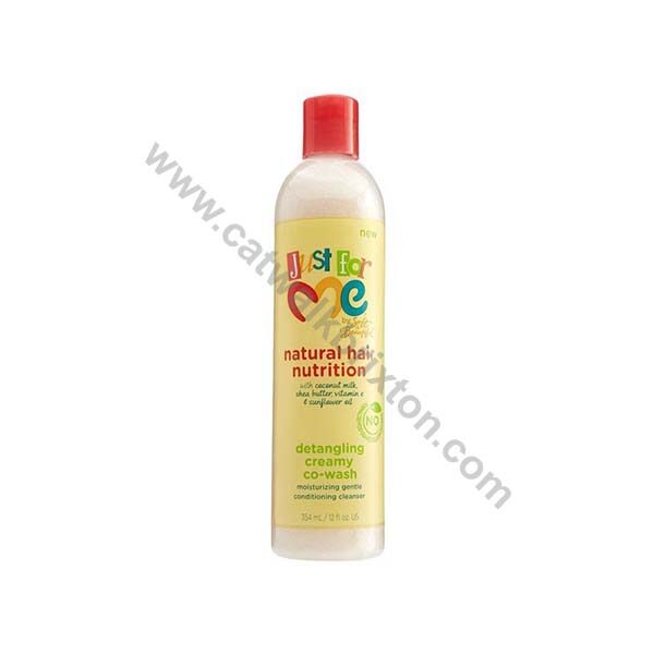 JUST FOR ME | Kids | NATURAL HAIR NUTRITION DETANGLING CREAMY CO WASH 12.0 oz