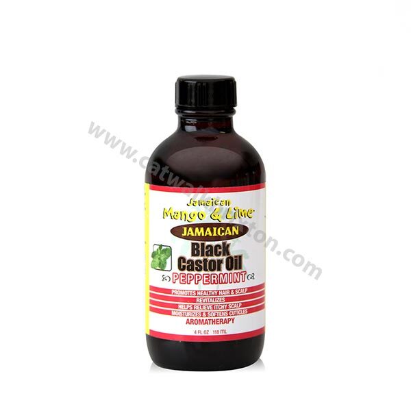 JAMAICAN MANGO & LIME | Black Castor Oil |  – Peppermint 4.0 oz