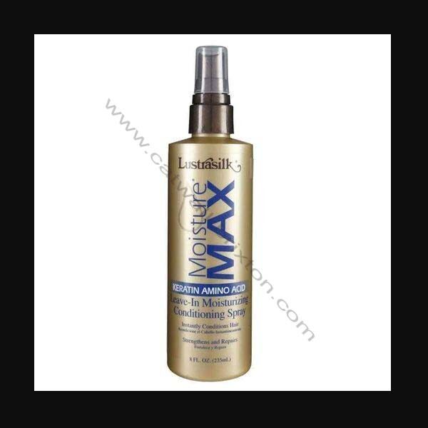 Lustrasilk | Moisture Max | Leave-In Moisturizing Conditioning Spray (8oz)