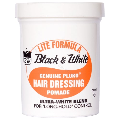 Black & White | Hair Dressing Pomade Lite Formula (200ml)