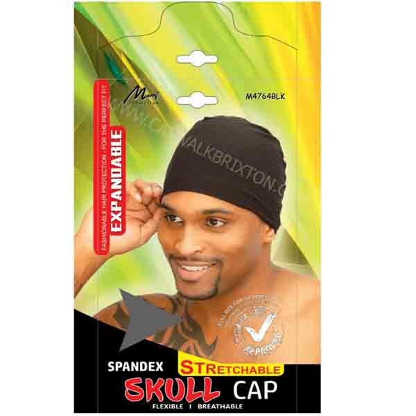 MURRY COLLECTION | SPANDEX SKULL CAP M4764BLK