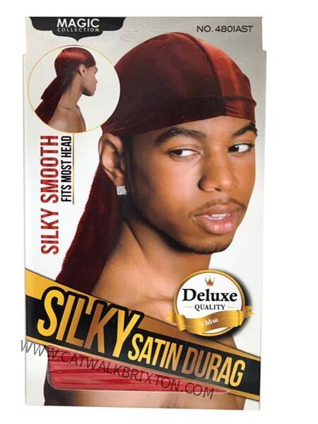 MAGIC COLLECTION | SILKY SATIN DURAG 4801AST RED