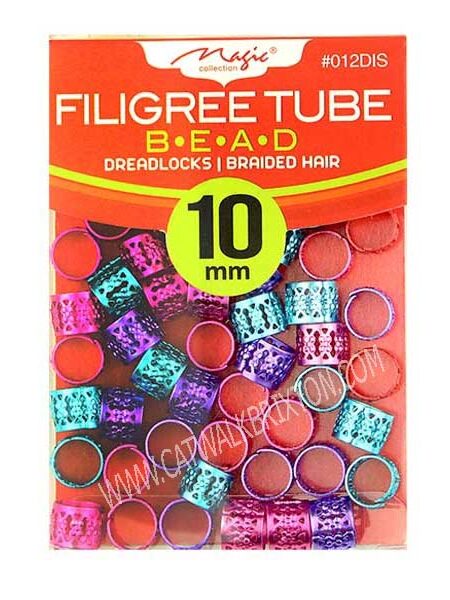 MAGIC COLLECTION | FILIGREE TUBE BEAD 012DIS ASSORTED