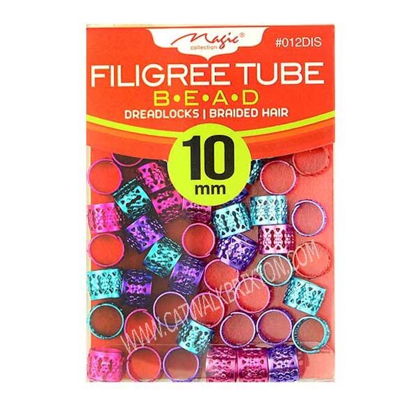 MAGIC COLLECTION | FILIGREE TUBE BEAD 012DIS ASSORTED