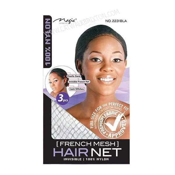 MAGIC COLLECTION | RESPONSE FRENCH MESH HAIR NETS 2231BLA
