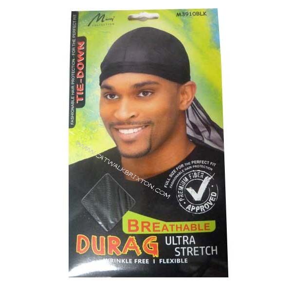 MAGIC COLLECTION | TIE DOWN DURAG BREATHABLE M3910BLK