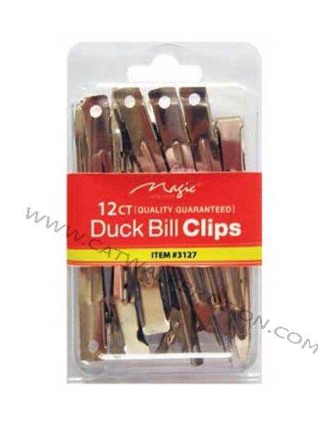 MAGIC COLLECTION | METAL 12 COUNT CLIPS DUCK BILL #3127