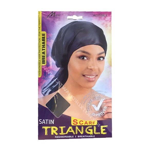 MURRY COLLECTION | SATIN SCARF TRINGLE M2153BKL