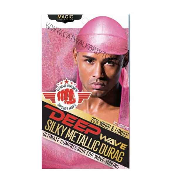 MAGIC COLLECTION | DEEP WAVE SILKY METALLIC DURAG 4802HPIN