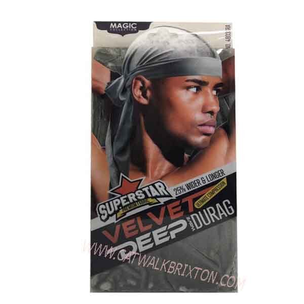 MAGIC COLLECTION | SUPERSTAR VELVET DEEP WAVE DURAG 4803GRA