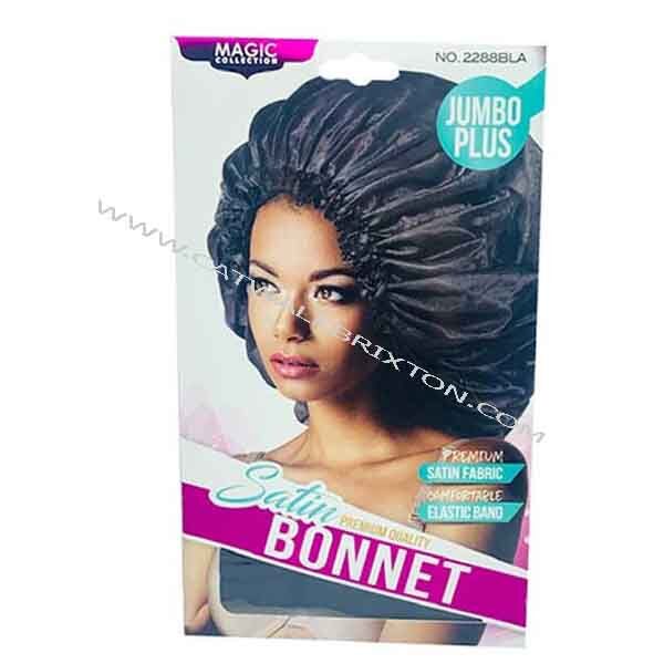 MAGIC COLLECTION | SATIN PREMIUM QUALITY BONNET 2288BLA
