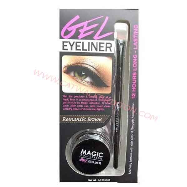MAGIC COLLECTION | GEL EYE LINER 12 HOUR LONG LASTING ROMANTIC BROWN