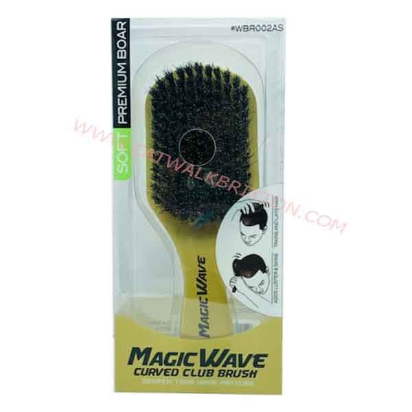 MAGIC COLLECTION | MAGIC WAVE CURVED CLUB BRUSH SOFT WBR002AS
