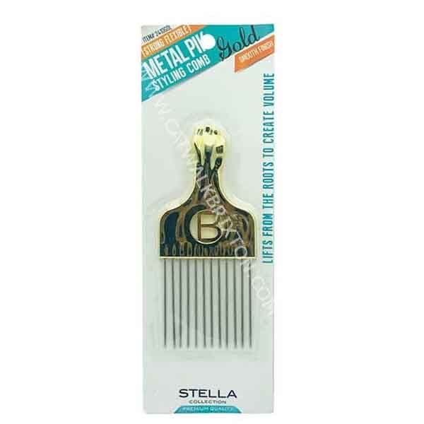 MAGIC COLLECTION | STELLA COLLECTION | METAL PIK STYLING COMB 2410GOL