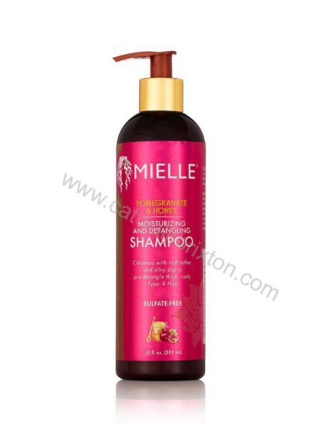 Mielle Organics | Pomegranate & Honey Moisturizing and Detangling Shampoo 12fl. oz
