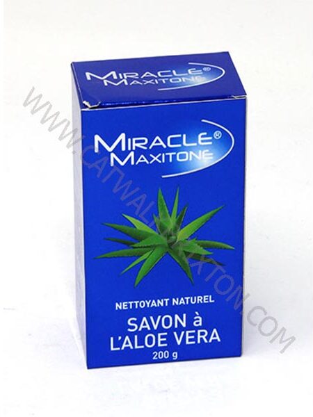 MIRACLE MAXITONE | NATURAL SKIN CLEANSER ALOE VERA SOAP 200G