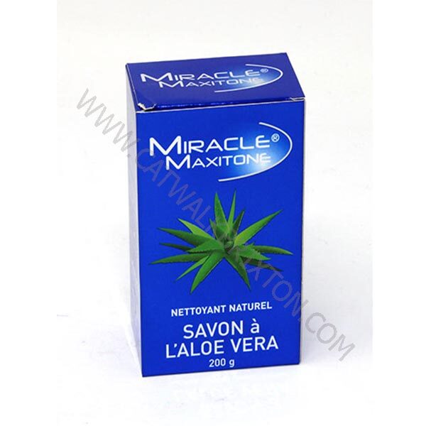 MIRACLE MAXITONE | NATURAL SKIN CLEANSER ALOE VERA SOAP 200G