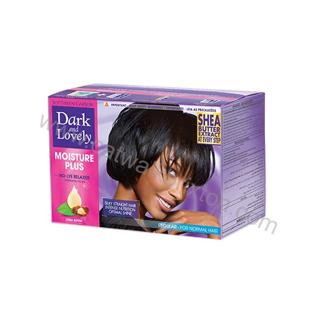 Dark And Lovely | MOISTURE PLUS NO-LYE RELAXER KIT REGULAR 1 Application