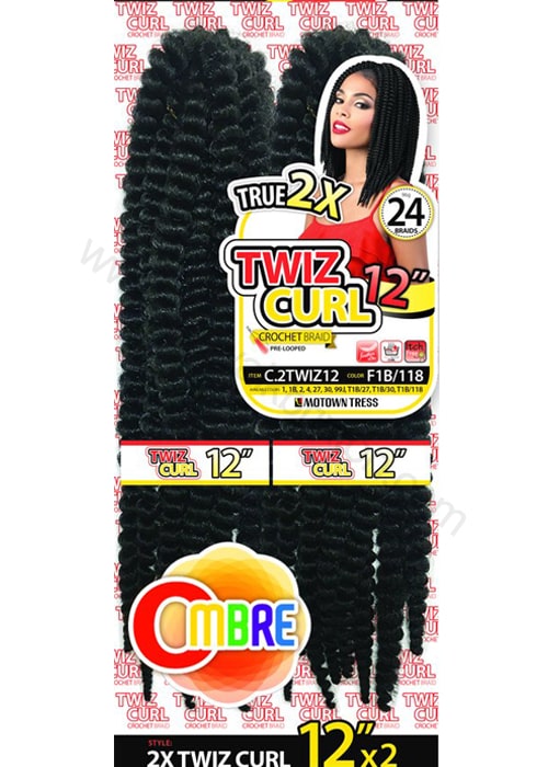 MOTOWNTESS | C.2TWIZ | 2X TWIZ CURL 12" (12 INCHES)