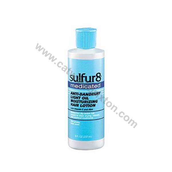 Sulfur8 | Medicated Light | Oil Moisturizing Hair Lotion 8.0 oz