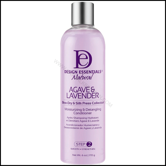 Design Essentials | Agave & Lavender | Moisturizing & Detangling Conditioner 6OZ