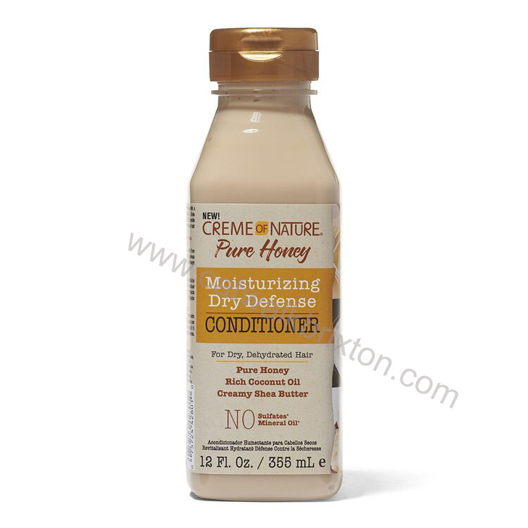 Crème of Nature | Pure Honey | Moisturizing Dry Defense Conditioner 12oz