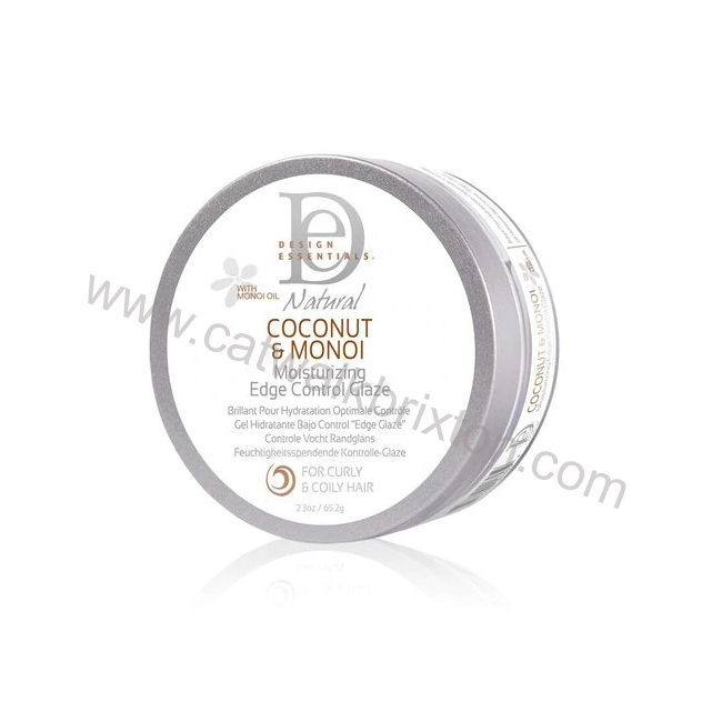 DESIGN ESSENTIALS | Coconut & Monoi | Moisturizing Edge Control Glaze 2.3oz
