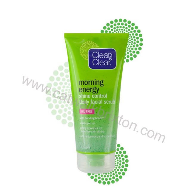 CLEAN & CLEAR | Morning Energy Shine Control Daily Facial Scrub 150ml