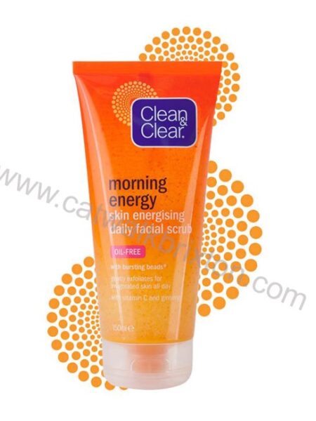 CLEAN & CLEAR | Morning Energy Skin Energising Daily Facial Scrub 150ml