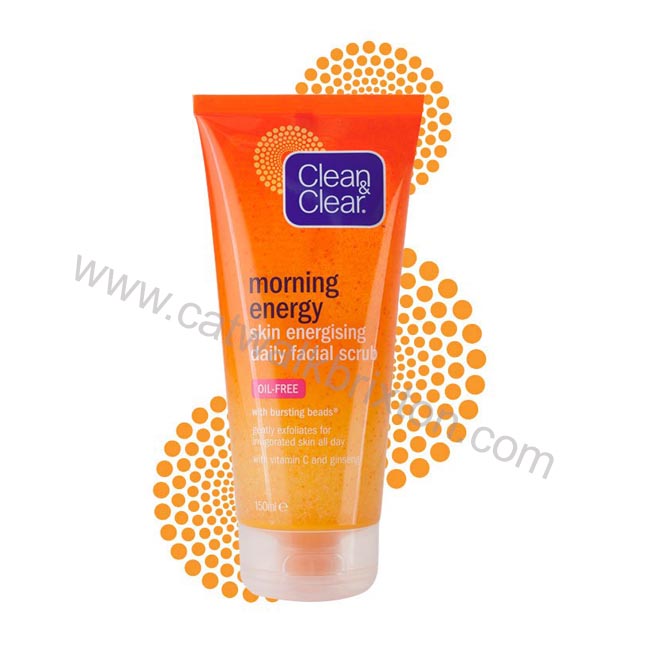 CLEAN & CLEAR | Morning Energy Skin Energising Daily Facial Scrub 150ml