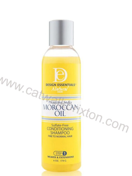 DESIGN ESSENTIALS | Moroccan Oil | Sulfate-Free Conditioning Shampoo 6oz