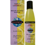 CLEAR ESSENCE | LEMON PLUS VITAMIN C | MULTI-ACITVE TONER 4OZ