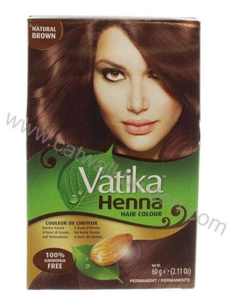 DABUR | VATIKA HENNA PERMANENT HAIR COLOR 60G