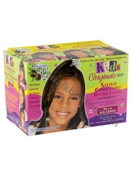 AFRICA’S BEST | Kids Originals | Natural Conditioning Relaxer System With Scalpguard (Coarse Kit)
