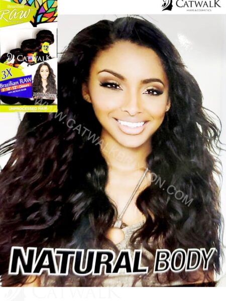 RAW BRAZILIAN | 100% VIRGIN BRAZILIAN NATURAL BODY WAVE