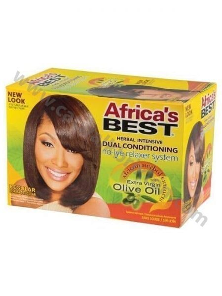 AFRICA'S BEST | No-Lye Relaxer Kit-Regular 1 Application