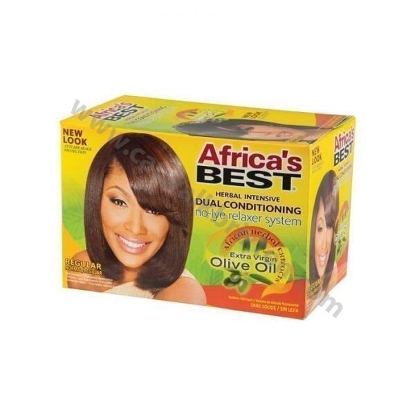 AFRICA'S BEST | No-Lye Relaxer Kit-Regular 1 Application