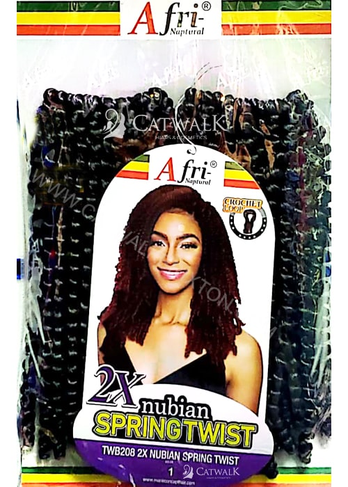 AFRI NAPTURAL 2X NUBIAN SPRING TWIST