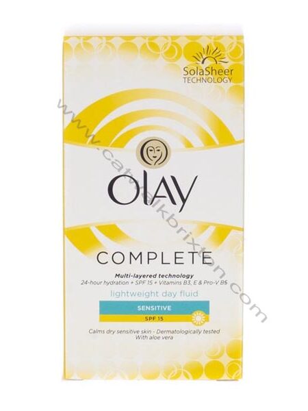 Olay | Complete Multi-Layered Technology sensitive SPF 15 Dermatologically tested 3.4OZ