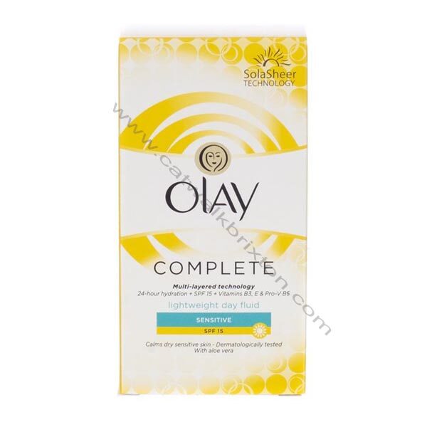 Olay | Complete Multi-Layered Technology sensitive SPF 15 Dermatologically tested 3.4OZ