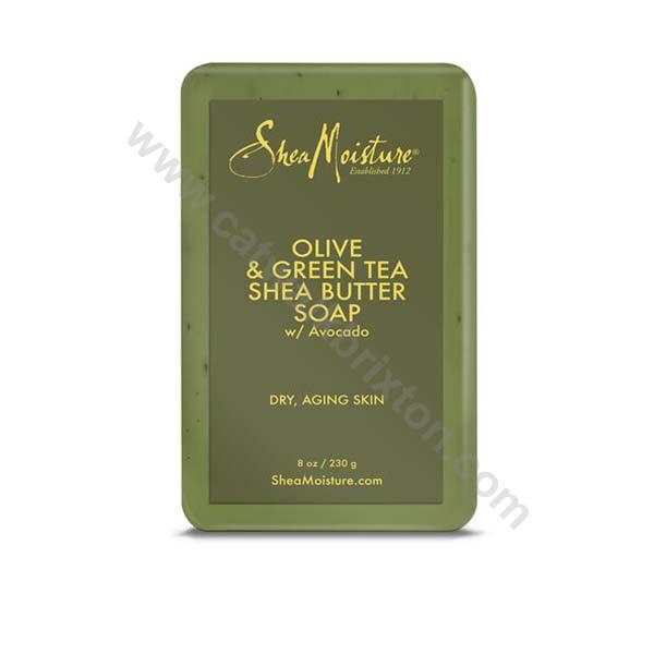 Shea Moisture | OLIVE & GREEN TEA | SHEA BUTTER SOAP 8oz