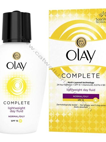 Olay | Complete Care SPF 15 Day Fluid Normal/Oily for Women, 3.4OZ