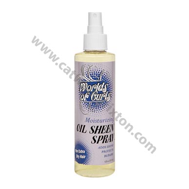 World of Curls | Oil Sheen Spray for Dry Hair 8.0 oz
