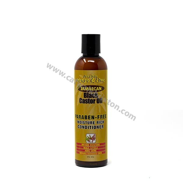 JAMAICAN MANGO & LIME | Black Castor Oil | PARABEN-FREE MOISTURE RICH CONDITIONER 8.0 oz